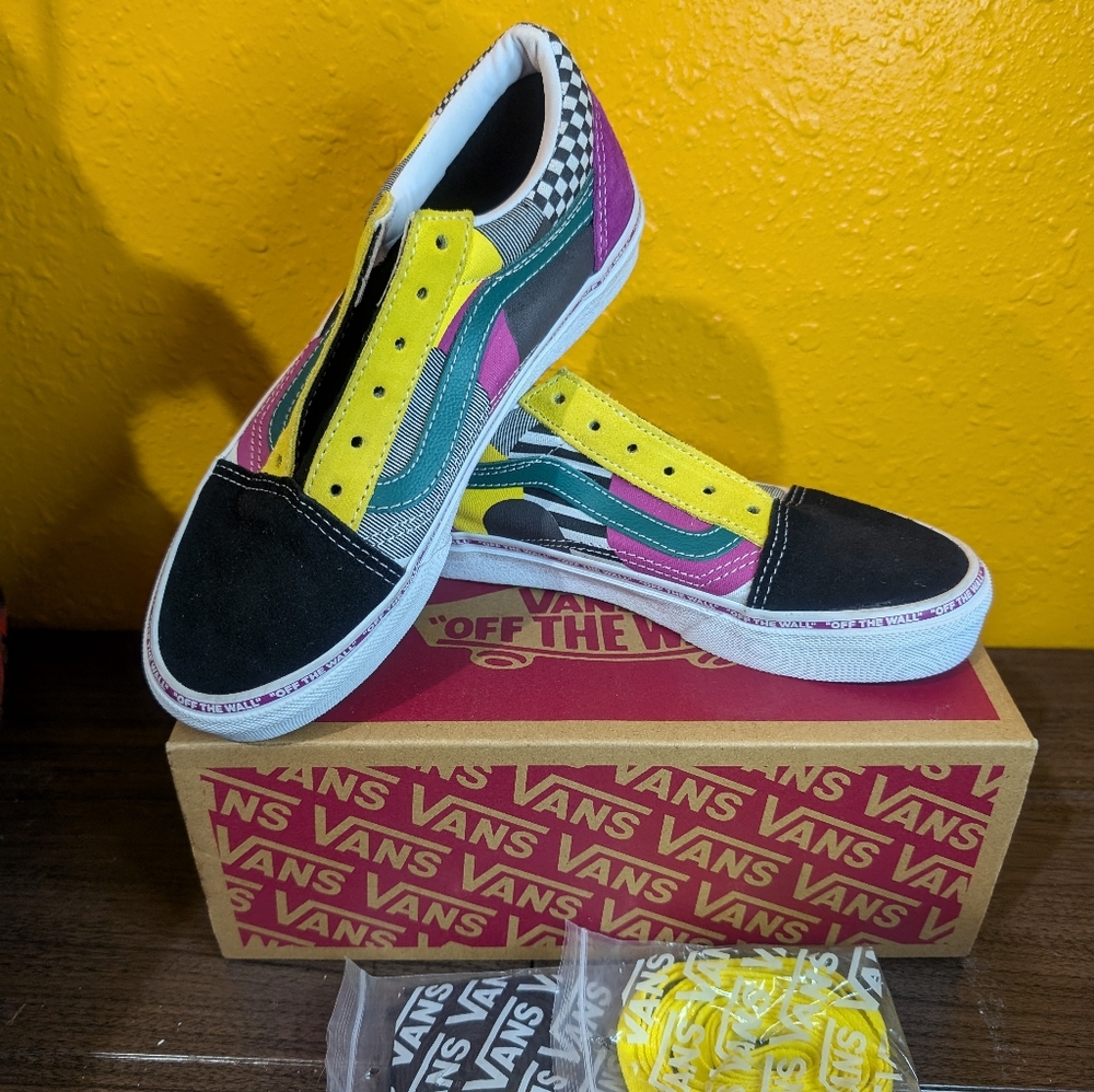 VANS Old Skool OTW Disarray. Kids 3 / women's 5. NBC Sally Cosplay Costum. NIB.